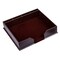 Dacasso Chocolate Brown Leather Conference Pad Holder A3480 - alternate 1